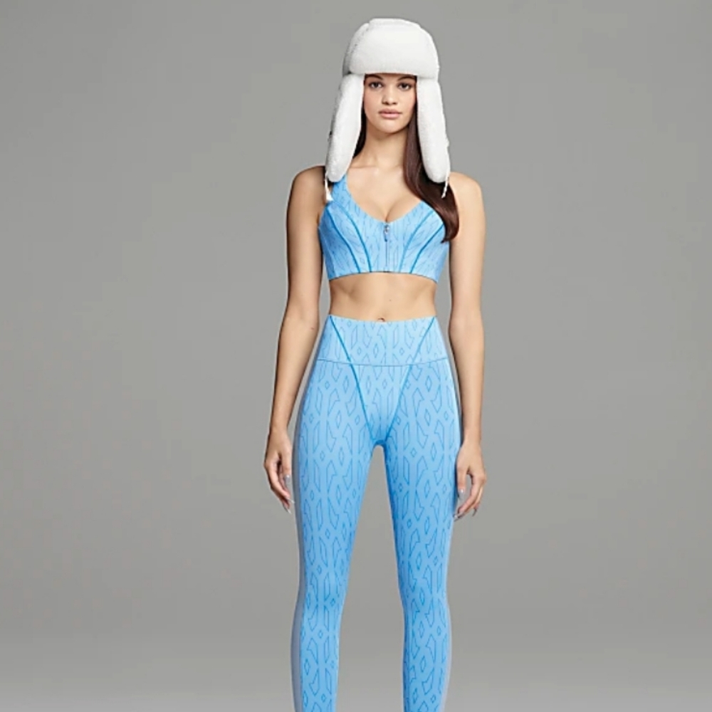 MEDIUM-SUPPORT MONOGRAM CUTOUT BRA